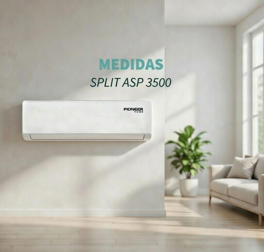 AIRE ACONDICIONADO PIONNER 3500W 12000btu/h