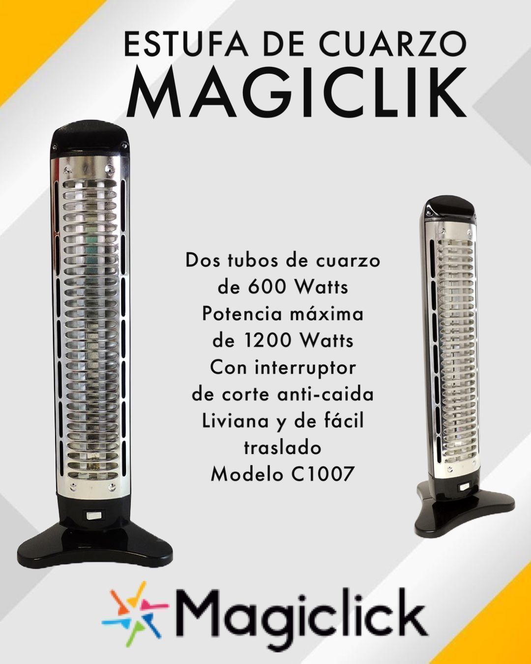 CALEFACCION-ESTUFA 2 VELAS MAGICLICK