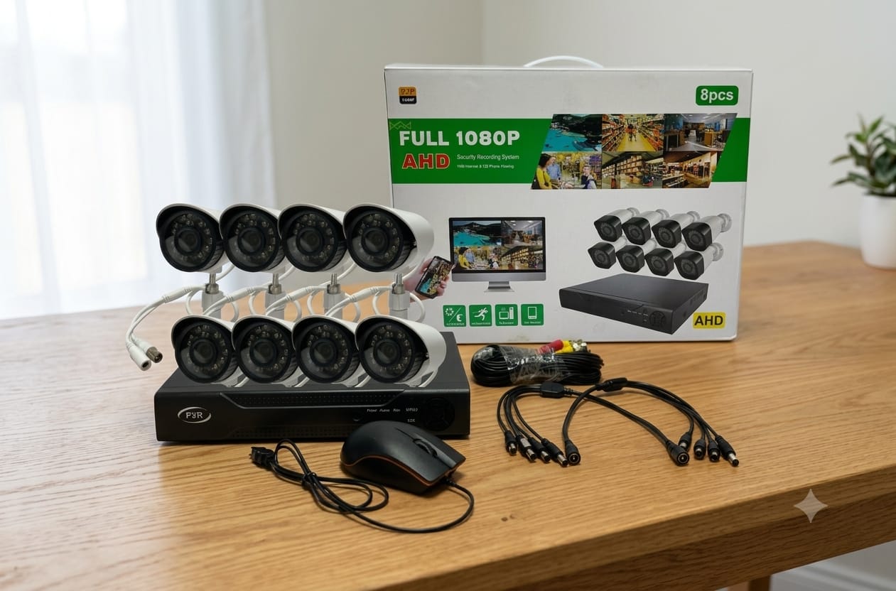 SET DE CAMARAS X8 AHD