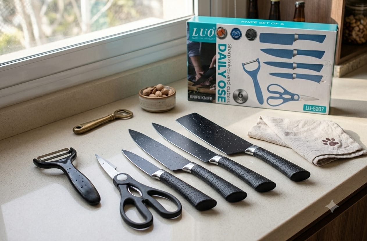 SET DE CUCHILLO LUO LU5207
