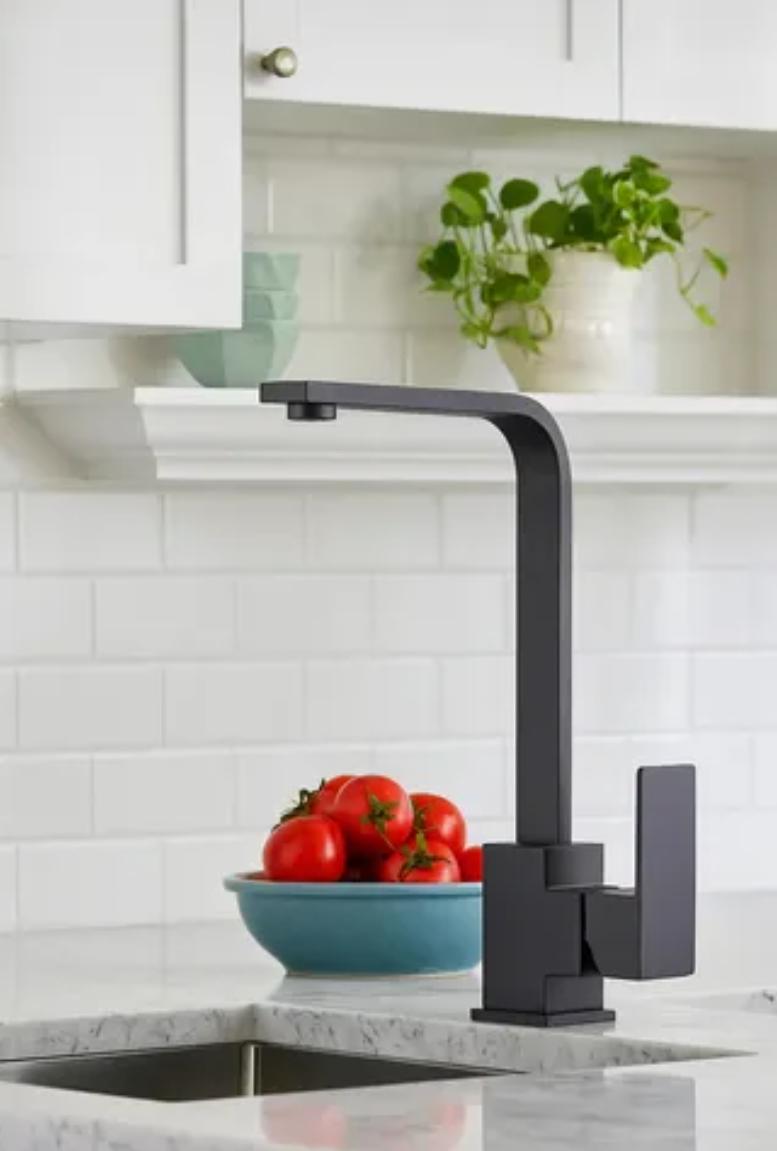 GRIFERIA MONOCOMANDO DE COCINA NEGRO SUONO