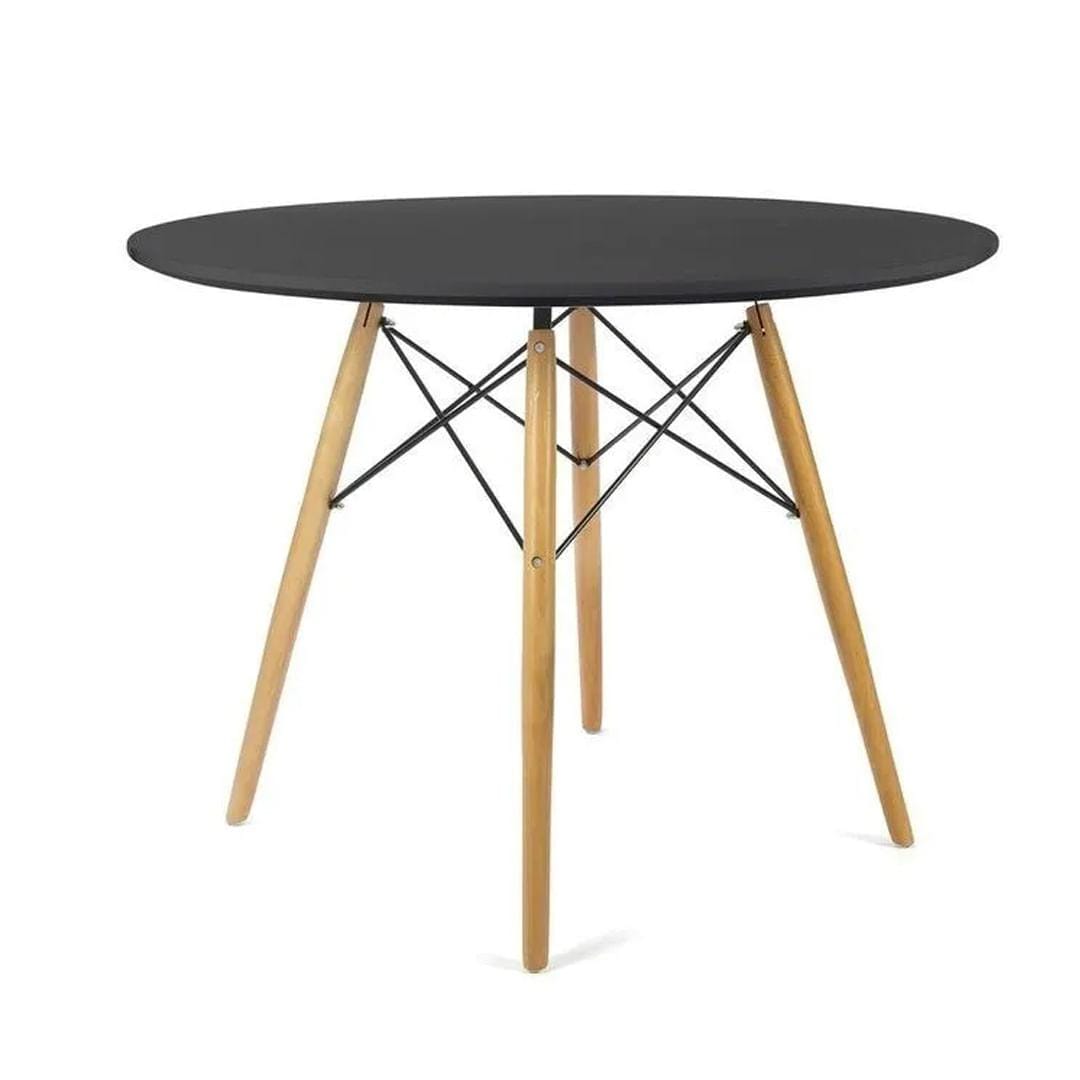 MESA EAMES NEGRO 120CM