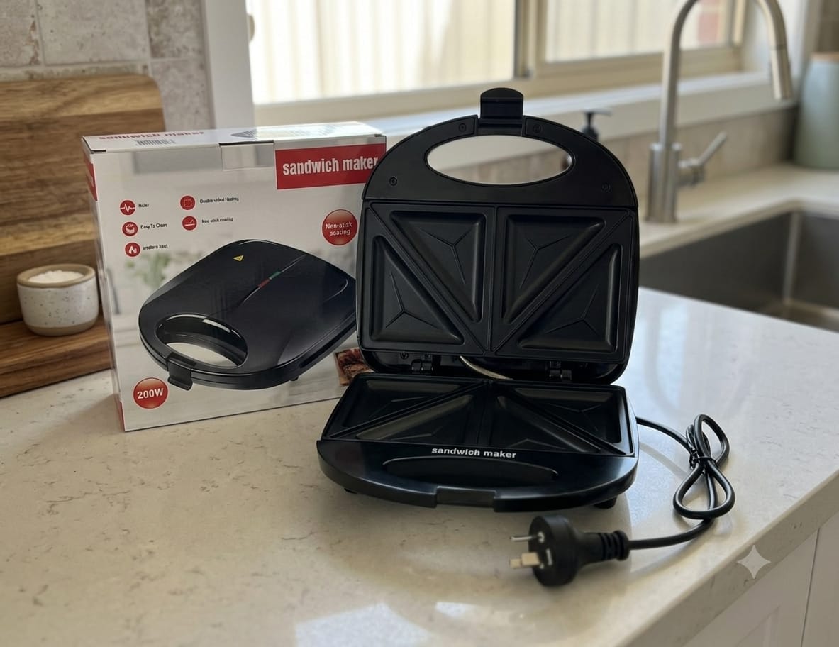 SANDWICHERA ANTIADHERENTE MAKER SM