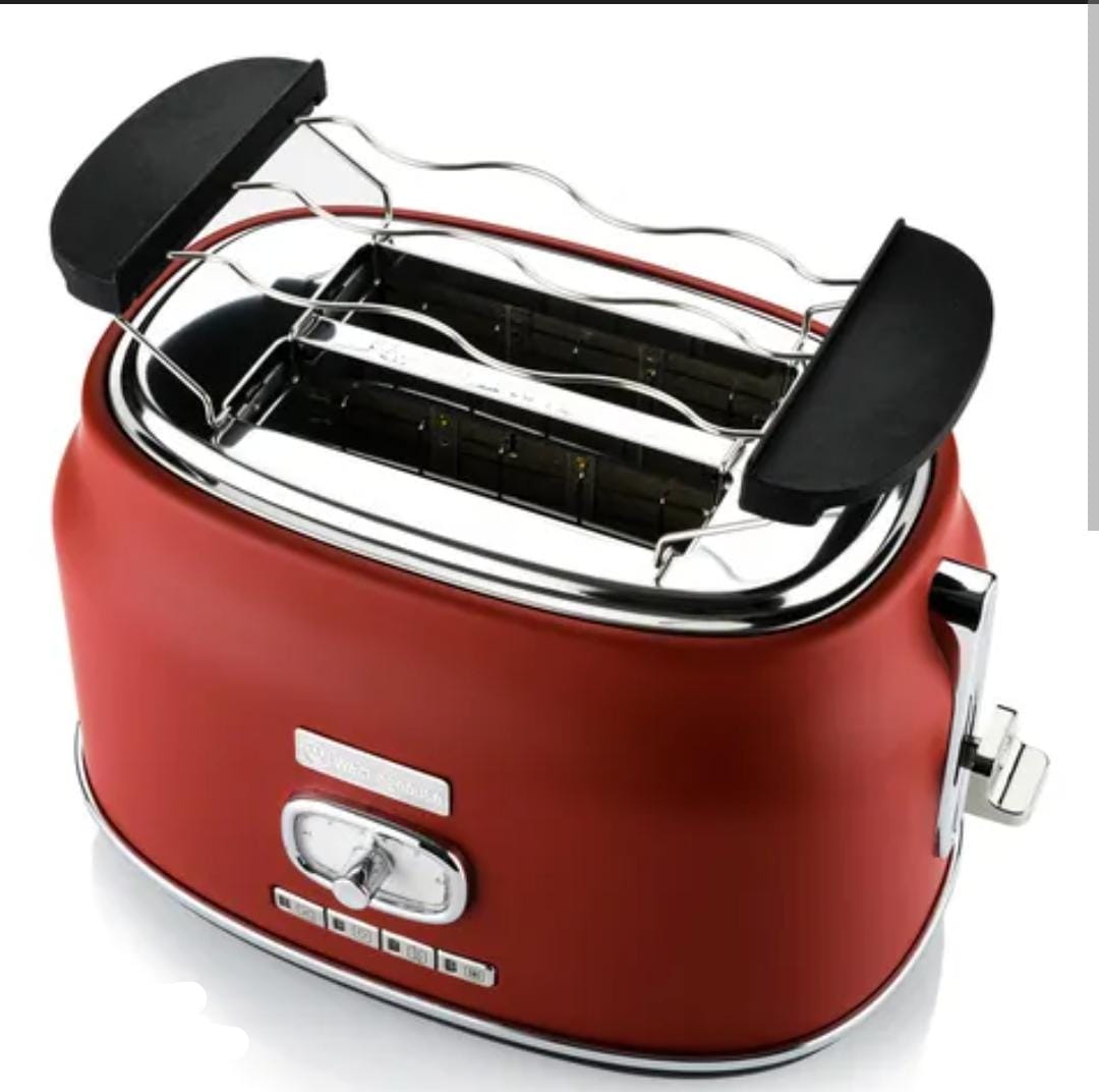 TOSTADORA WESTINGHOUSE RETRO ROJA