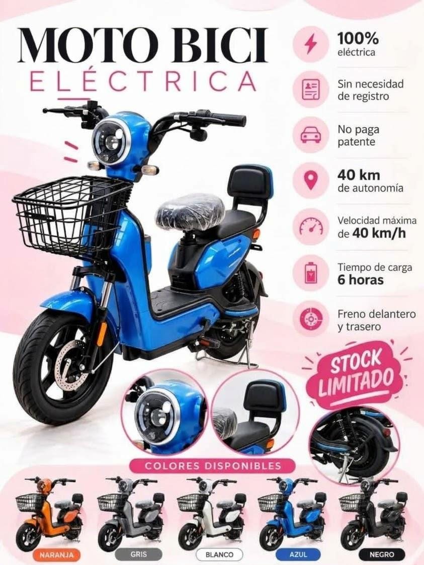 MOTO SCOOTER ELECTRICO FEST 500W