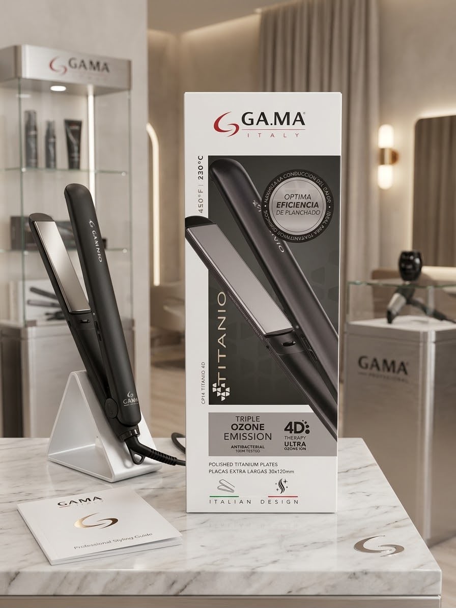 PLANCHITA DE PELO GAMA TITANIO 230C